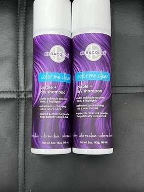 Pack of 2) Keracolor Color Me Clean Dry Shampoo Purple 5oz/ Hot Deal!